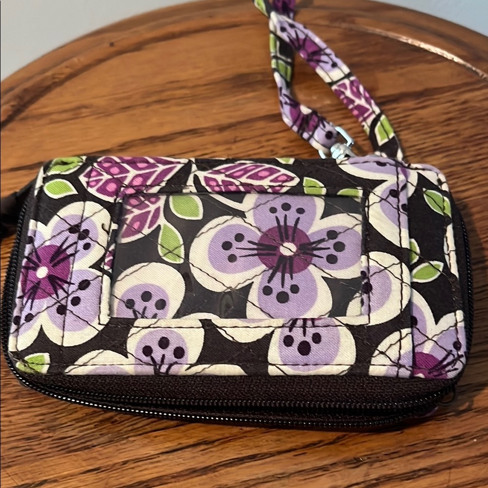 Plum Petals All-in-One Wristlet